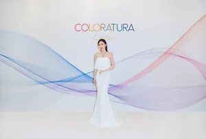 秦岚白裙优雅动人写真图片_5