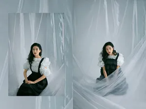 王媛可百变风格清新写真图片_3
