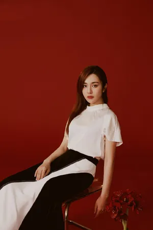 王晓晨清新文艺时尚写真图片