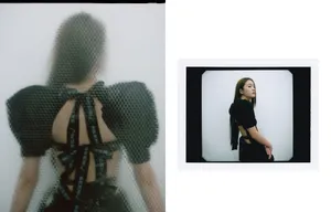 张雪迎清新甜美时尚写真图片