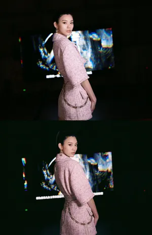 奚梦瑶甜美温婉活动写真图片