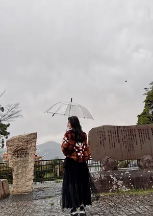 汤晶媚温和柔美旅拍图片_7