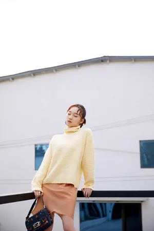 李子璇萌黄元气写真图片_5