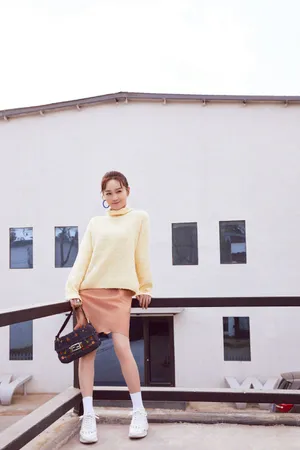 李子璇萌黄元气写真图片_7