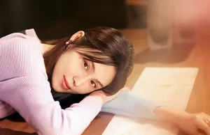 韩丹彤甜美居家写真图片_5