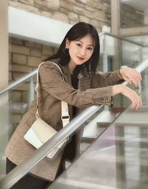 林鹏甜美秀丽写真图片_4