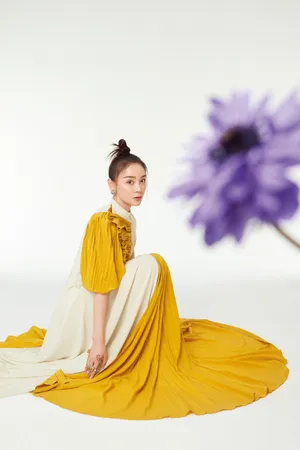 袁姗姗清新秀丽写真图片_2