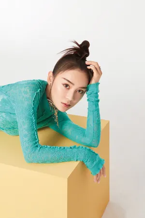 袁姗姗清新秀丽写真图片_3