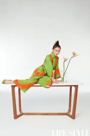 袁姗姗清新秀丽写真图片_5