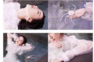 娄艺潇性感梦幻写真图片_4