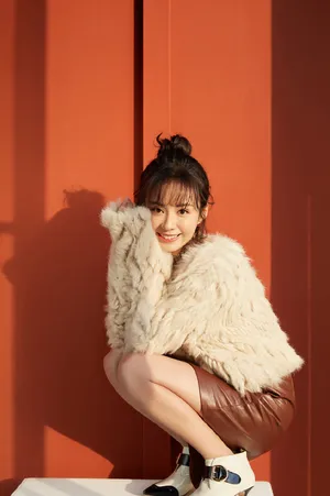 郑合惠子甜美元气写真图片