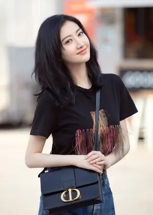 景甜时尚酷美写真图片_5