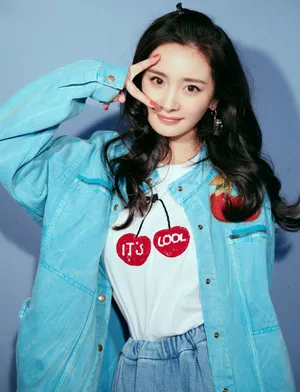 杨幂清新俏皮写真图片_6
