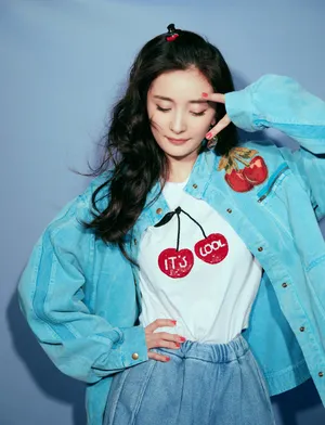 杨幂清新俏皮写真图片_7