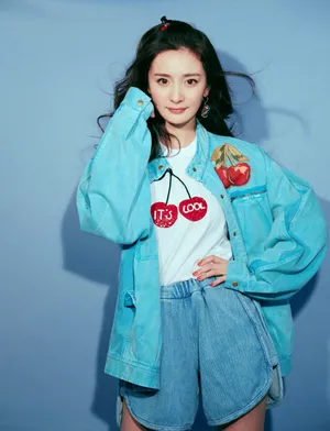 杨幂清新俏皮写真图片_8