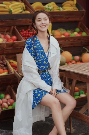 张佳宁清新少女系写真图片_2