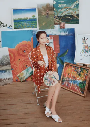 张佳宁清新少女系写真图片_8