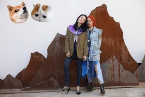姚晨干练时尚街拍写真图片