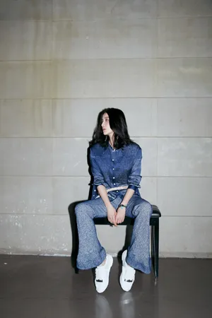 宋佳清新甜美写真图片_2