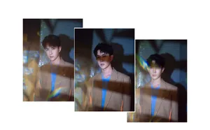 于朦胧光影帅气写真图片第1张