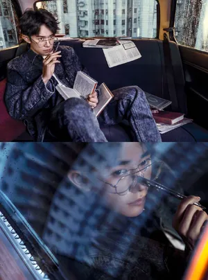 易烊千玺酷帅杂志大片写真图片_5