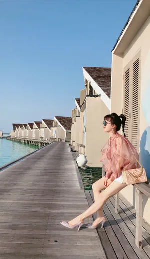 李念性感旅拍图片