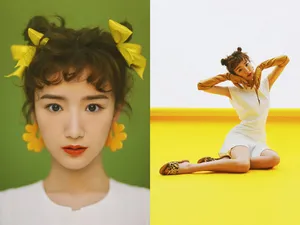 毛晓彤甜美少女风写真图片_8