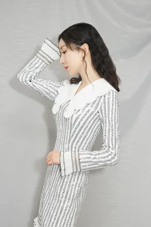 娄艺潇清新干练写真图片_1