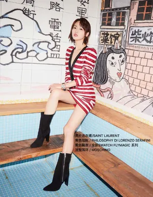 张嘉倪性感时尚写真图片_2