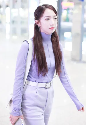 孟美岐机场街拍图片_7