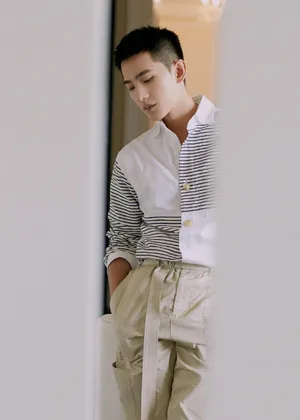 杨洋简洁清爽短发写真图片_3