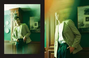 赵志伟马栗合体时尚大片写真图片
