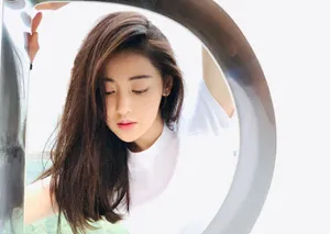 张天爱清新灵动写真图片_6