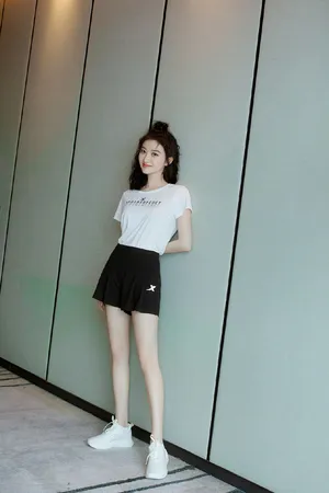 景甜清新休闲活动照图片_5