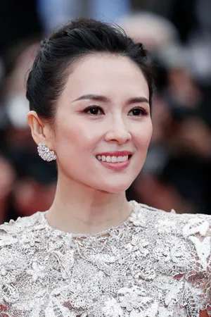章子怡戛纳电影节性感红毯图片_7