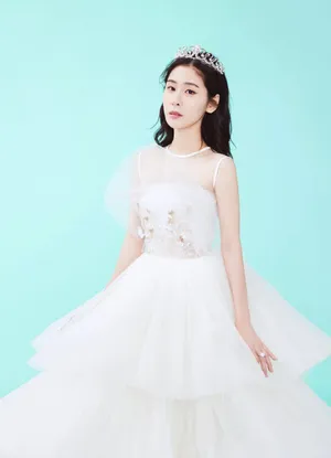 张碧晨仙女裙性感写真图片_2