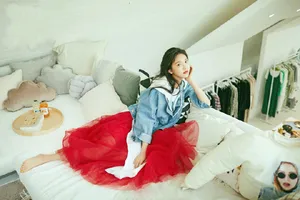 章若楠甜美清纯写真图片_5
