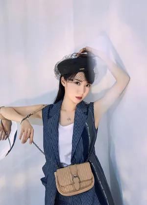 李念时尚干练杂志封面写真图片