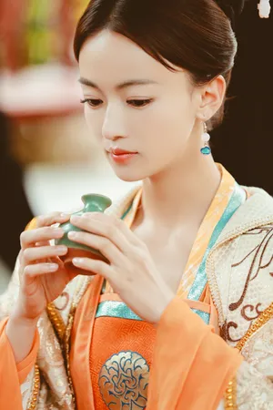 吴谨言甜美古装写真图片_2