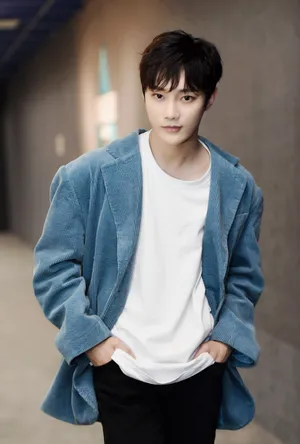 创造营2019刘也帅气活动照图片