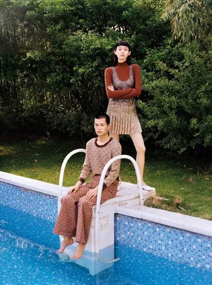奚梦瑶夏日性感时尚大片写真图片