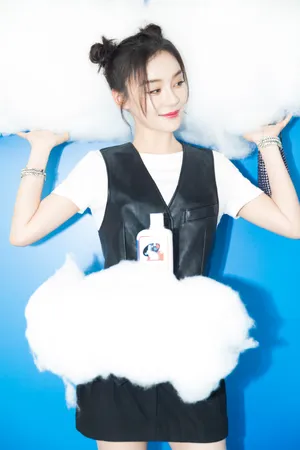 袁姗姗清新俏皮写真图片_7