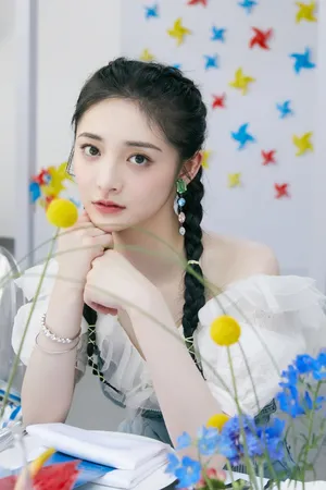 周洁琼双马尾清秀写真图片_3