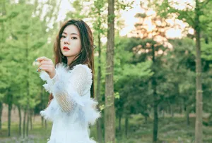 紫宁清新甜美写真图片_2