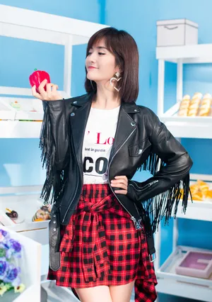 谢娜清新甜美写真图片_5