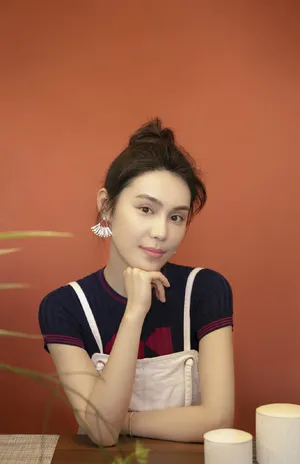 韩丹彤甜美元气写真图片_4