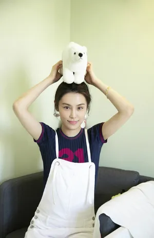 韩丹彤甜美元气写真图片_6