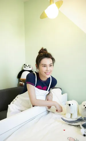 韩丹彤甜美元气写真图片_8