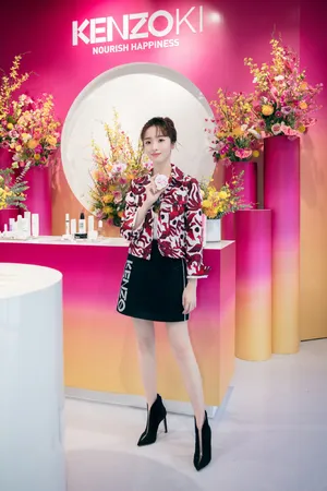 胡冰卿清爽俏皮品牌活动写真图片_8