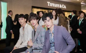 董又霖Tiffany&Co开幕活动照图片